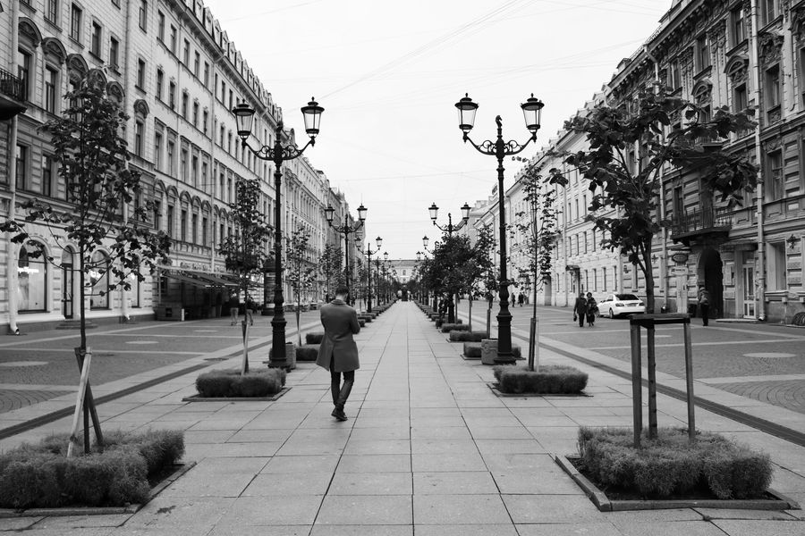 A street off Nevsky Prospekt