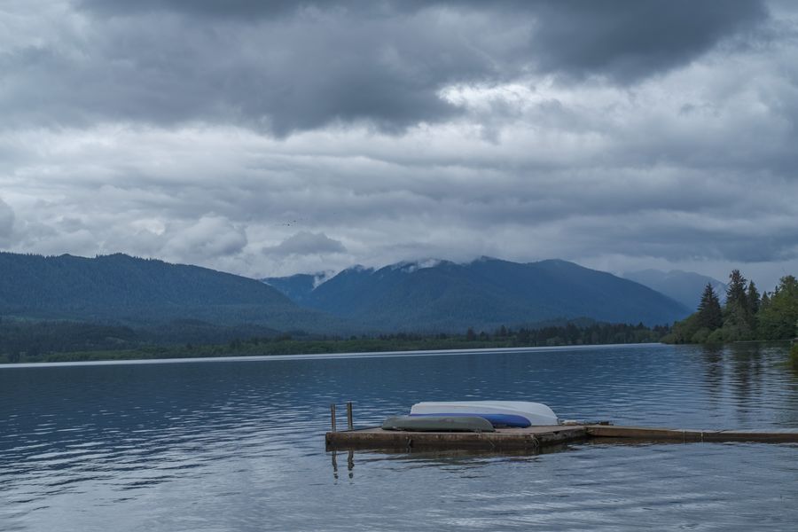 Boats on the lake