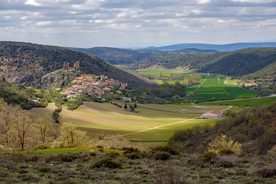 Castle above the valley