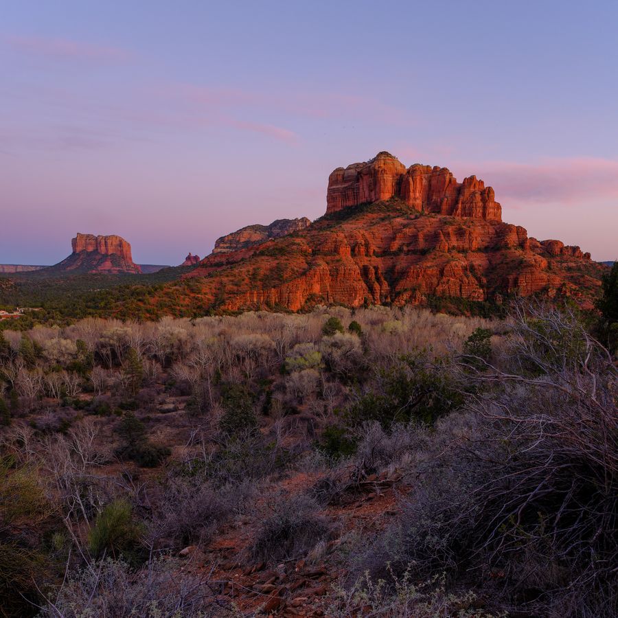 Cathedral Rock and neighbours