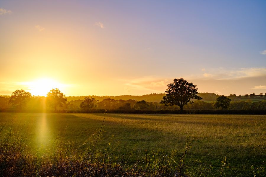 Cotswolds sunset