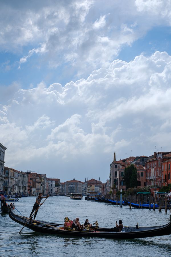 Gondola on the Grand Canal