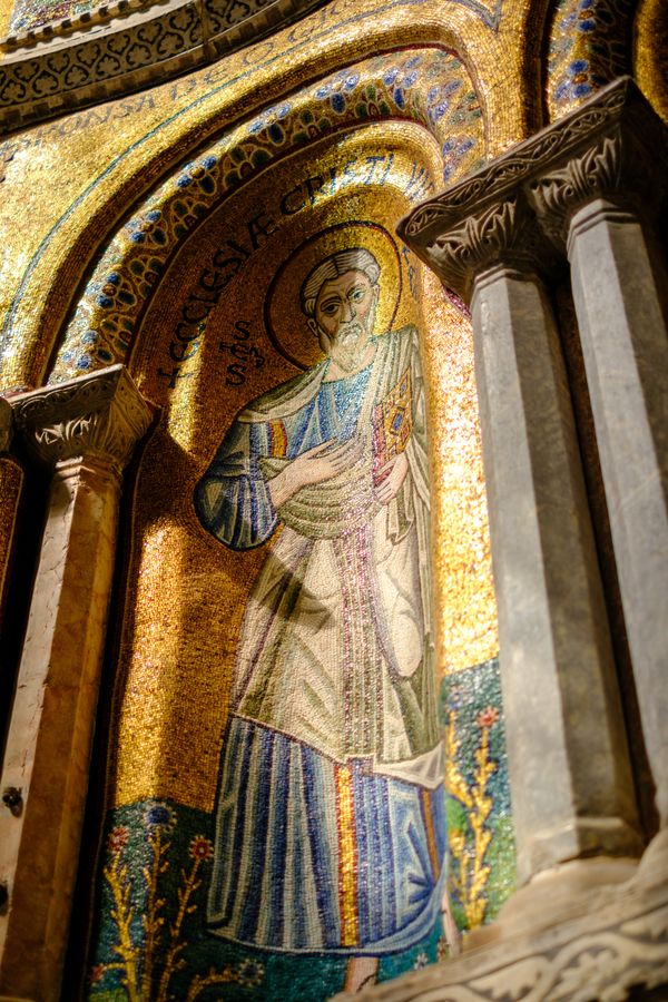 Mosaic in the Basilica