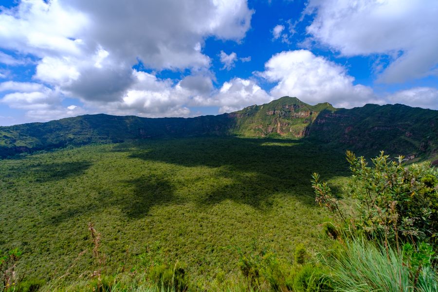 Mount Longonot crater