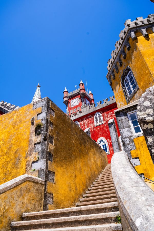 Pena Palace clock tower