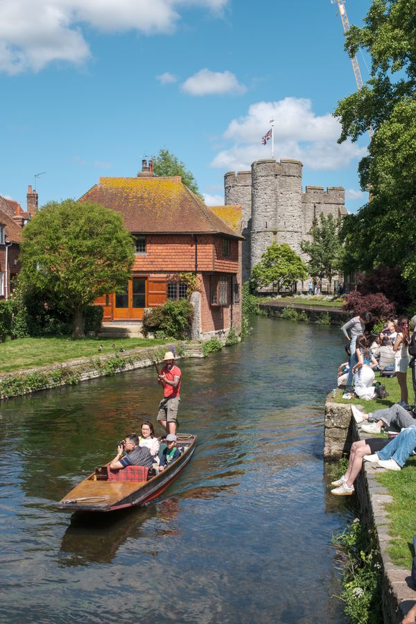 Punting past the Westgate