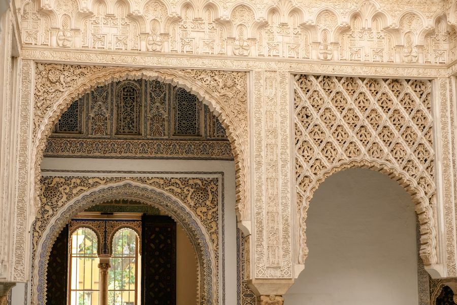 Sebka archway, the Alcazar