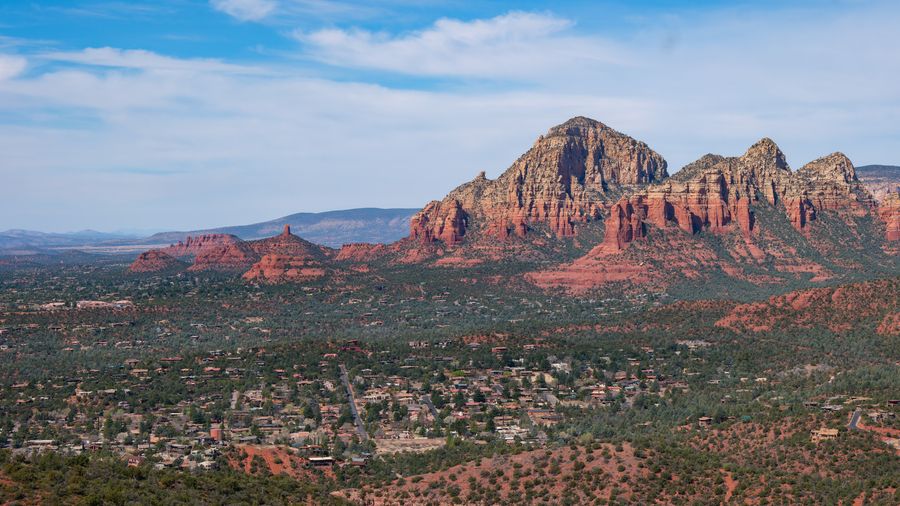 Sedona from above
