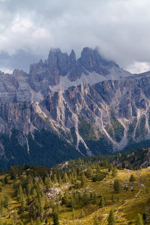 Spires in the cloud