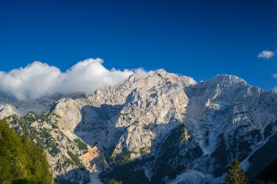 The ridge, evening light