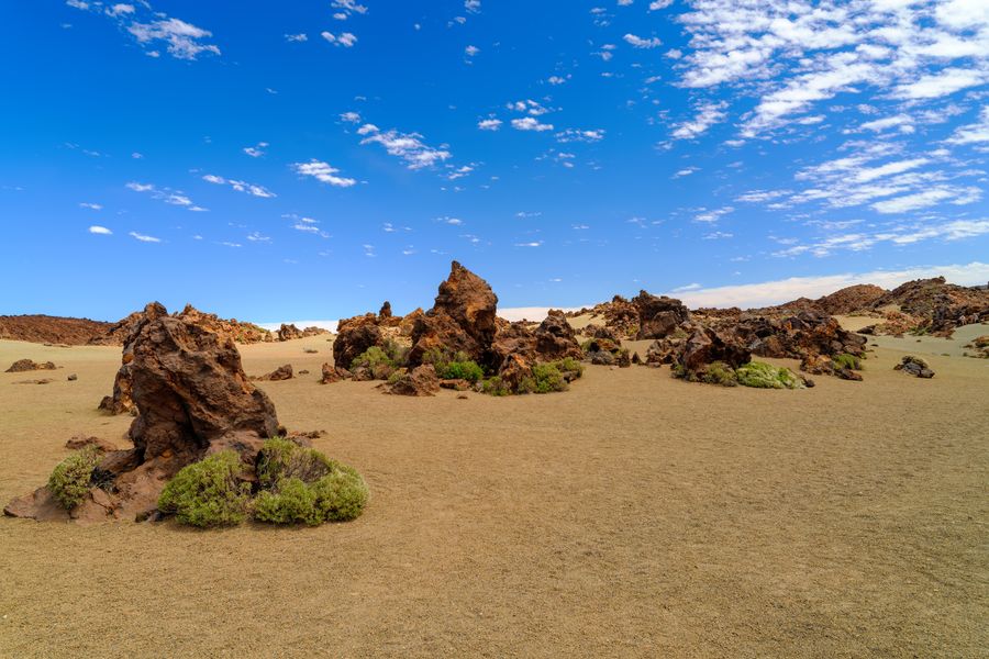Volcanic desert, Teide